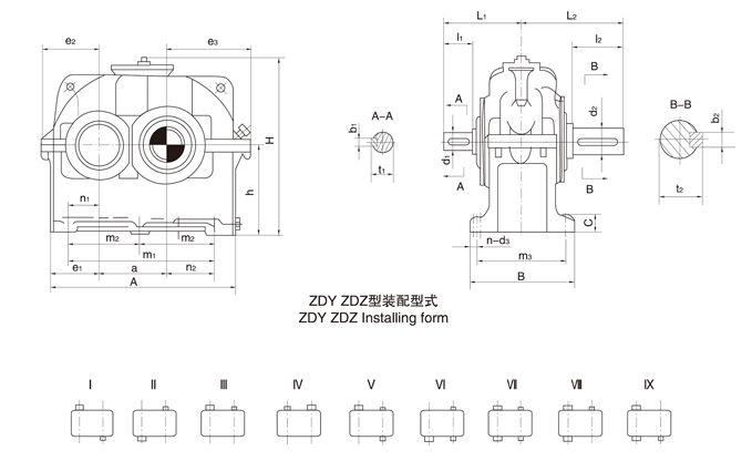 非标订制ZDY400-5-III减速米乐app【中国】有限公司箱